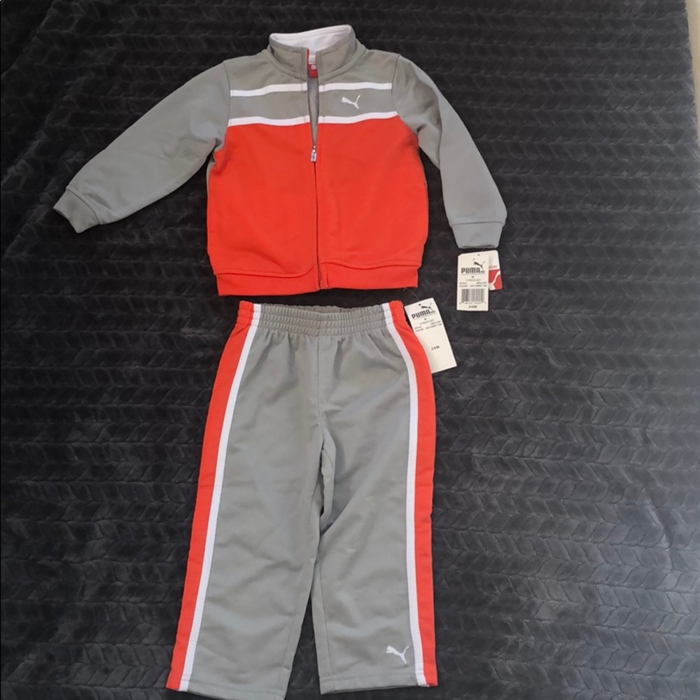 Puma track suit- jacket and pants
